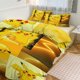 thumbnail image 1 of Pik_achu Print Bedding Set Pattern Duvet Cove Set 3 Pieces 1 Quilt Cover And 2 Pillowcases for Women Men Teens, 1 of 5
