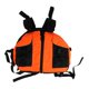 thumbnail image 2 of Naranja Chaleco Salvavidas Inflable Plataforma De Ba?o En Balsa Barco Canoa Kayak, 2 of 3