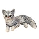 thumbnail image 4 of Juguete De Peluche Realista, Figura De Animal Relleno, Juguetes Para Fiesta, Sala De Estar, Regalo, 29cm, Flores Negras, 4 of 5