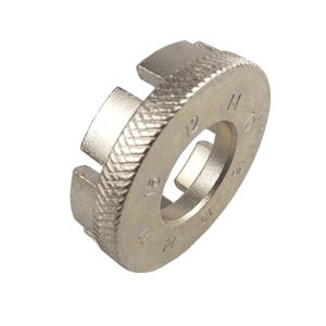 Magideal - Llave Para Radios De Bicicleta, Llave Para Radios, Herramienta Para Radios De Llanta De Rueda, Llave De 8 Vías, Acero Para Rectificar Y Reparar Ruedas