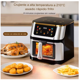 thumbnail image 2 of Air Fryer Freidora De Aire 12l 2800w Digital, 2 of 5