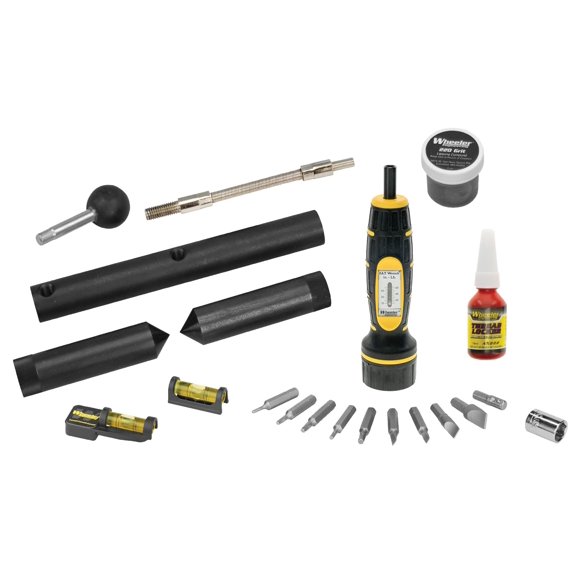 Kit de Montaje de Mira Wheeler 1" con Llave Manual F.A.T. y Nivel Triple