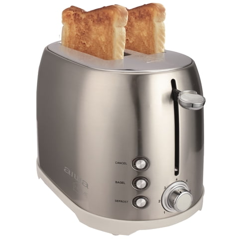 Aiwa - Tostadora Para 2 Rebanadas 7 Niveles 800W Aw-Td1729A