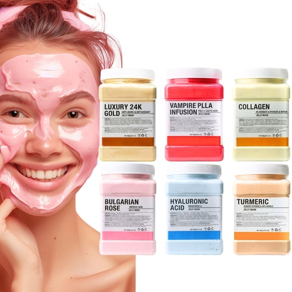 Mascarilla Jelly ELVENSTARS - Pack de 6 para Todo Tipo de Piel