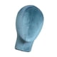 thumbnail image 4 of Maniquí Cabeza De Maniquí Modelo Pelucas Gafas Sombreros Soporte De Exhibición Azul Lago, 4 of 5
