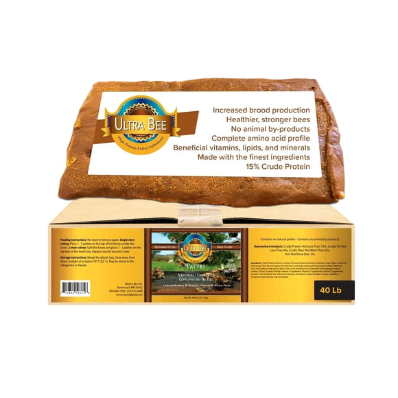 Sustituto de Polen para Abejas Mann Lake Ultra Bee 18 kg