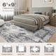 thumbnail image 2 of ALFOMBRA TARANCH 183 cm × 152 cm Lavable Gris Abstracto, 2 of 9