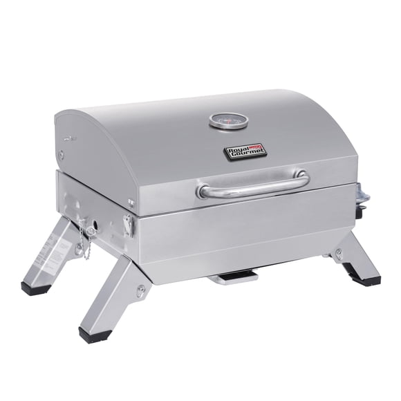 Parrilla portátil Royal Gourmet GT1001 de acero inoxidable, 10,000 BTU