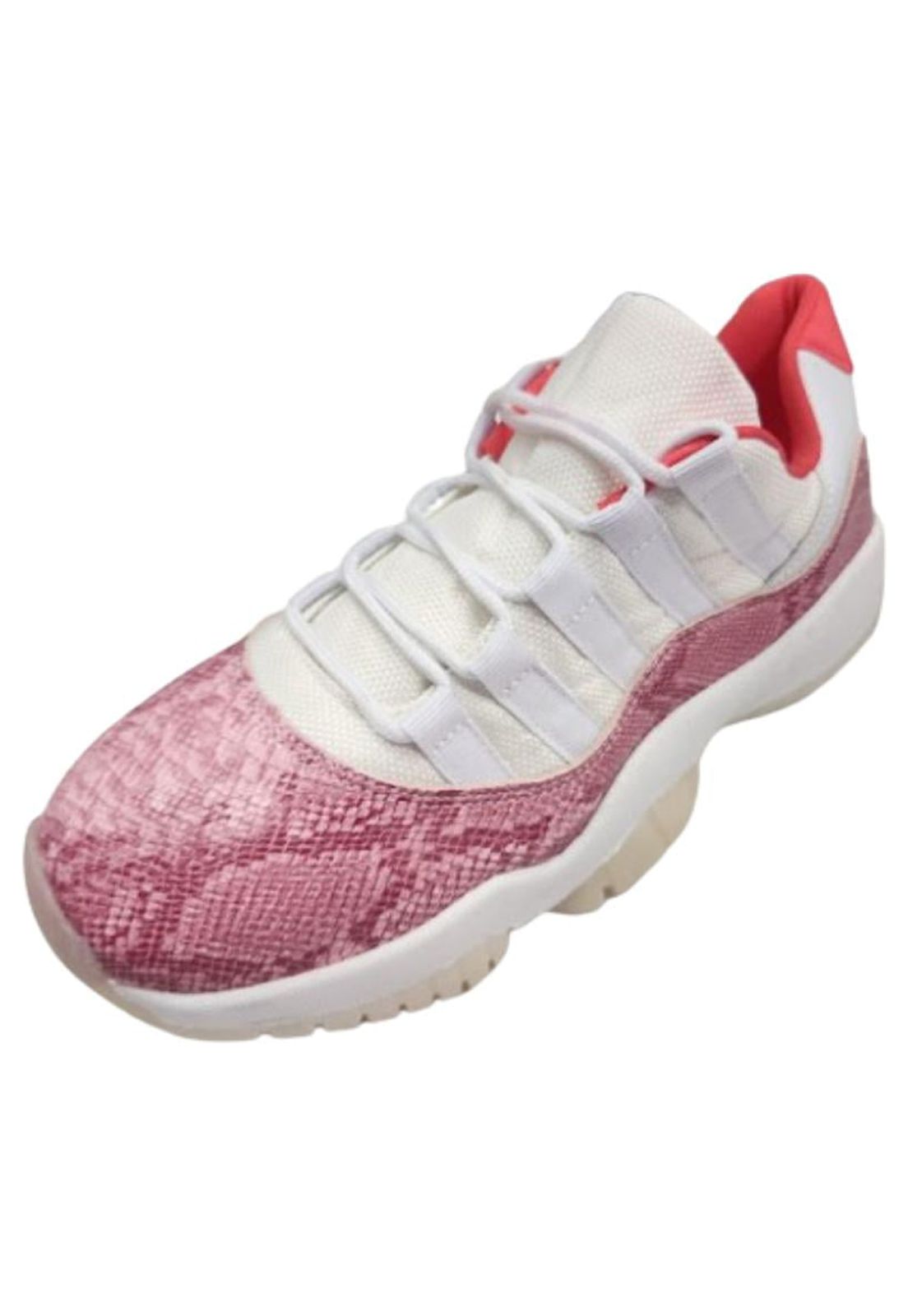 Vinnys Outlet - Zapatilla Urbana Mujer Blanco Rosa