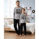 thumbnail image 5 of Pijama Hombre Algodón Estampado Retro Music gris S, 5 of 8