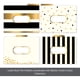 thumbnail image 4 of Set de 12 carpetas de archivadores Barker Creek Designer, color dorado, 4 of 7