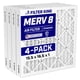 thumbnail image 1 of Filtro de aire Filter King 15.5x16.5x1 (MERV 8) (paquete de 4), 1 of 6