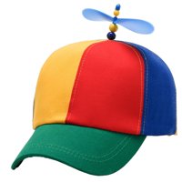 Magideal - Sombrero De Hélice , Tamaño Ajustable, Sombrero De De Hélice Giratoria, Decoración De Moda, Novedad, Sombrero De Béisbol Para Uso Diario,