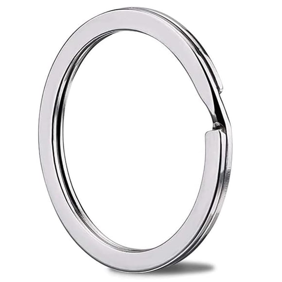 Llavero HoaOo de 1,25 cm (32 mm), 50 unidades, plano dividido, a granel