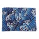 thumbnail image 5 of impresión bronceado ola tela de algodón remiendo material de costura azul 0,5 metros, 5 of 5
