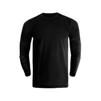 Broskis - Polera Manga Larga Deportiva Dryfit Talla Negro Xl