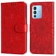 thumbnail image 4 of Funda tipo cartera FOXDOCK para Vivo V23 Pro , diseño girasol en relieve, cuero PU, cierre magnético, soporte y tarjetero, 4 of 5