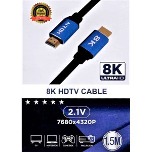 Gen - Cable Hdmi Ultra Hd 8K, 1,5Mts