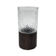 thumbnail image 2 of Florero Decorativo De Vidrio Cristal Con Diseño Base Madera, 2 of 7