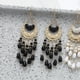 thumbnail image 3 of Pendientes largos de estilo bohemio con borlas vintage y cuentas, 3 of 5