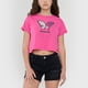 thumbnail image 3 of Polera Niña Teen Manga Corta Fun Fucsia Corona, 3 of 5