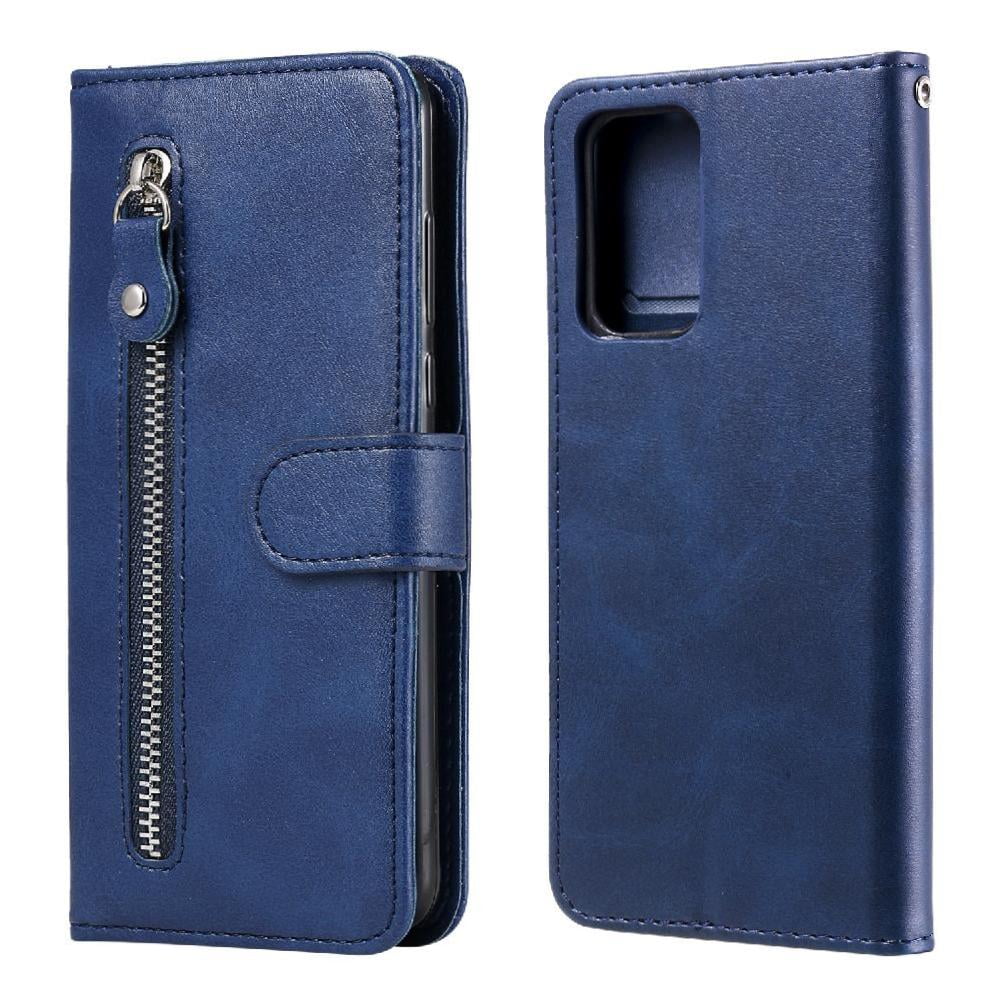 Gangxun - Funda Con Cremallera Para Xiaomi Redmi Note 10 Pro, Carcasa Cartera De Cuero Pu Con Soporte Y Tarjetero