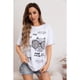 thumbnail image 1 of Polera Mujer Algodon Manga Corta Oversize Gatito 2007, 1 of 2