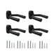 thumbnail image 3 of Pack 4 Soporte Guitarra Pared Colgador Bajo Ukelele Negro, 3 of 3