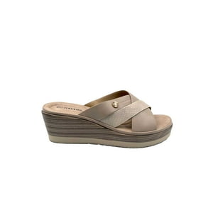 Todopiel - Sandalia Mujer Beige Zb030