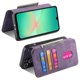 thumbnail image 2 of Funda Billetera Magnética para Samsung Galaxy A26 Soporte Tarjetas Desmontable Morado, 2 of 6