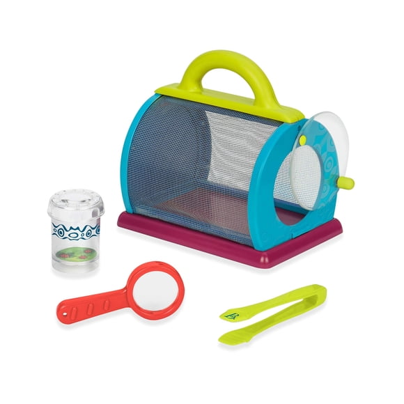 Kit de captura de insectos B. Toys Bug Bungalow con funda para criaturas de más de 3 años
