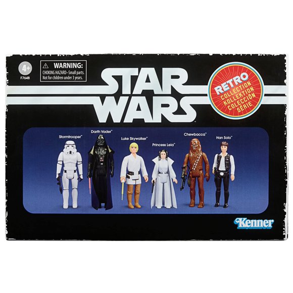 Set de figuras de acción Star Wars Retro Collection Hasbro