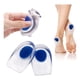 thumbnail image 2 of Par De Protectores De Pies De Gel Para El Dolor De Talón Gel Transparente, 2 of 8