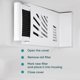thumbnail image 4 of Filtros de aire para refrigeradores Omaeon compatibles con Frigidaire, 4 of 9