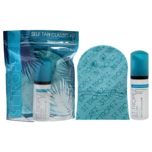 St. Tropez - Kit Autobronceador Clásico De Para Unisex: Mousse Bronceadora De 2 Piezas De 1,69 Oz Y Guante De Terciopelo