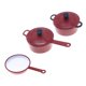 thumbnail image 1 of Accesorios De Cocina Para Casa De Muñecas En Miniatura, Decoración, Regalos, Ollas Y Sartenes De Metal, 1 of 5