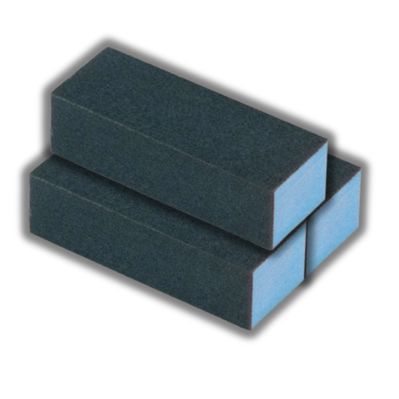 Bloque de lijado Diane Fine/XtraFine Grit Blue D973 (paquete de 3)