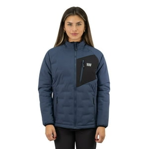 Hardwork - Parka Insulada Hw Explorer Sin Gorro Mujer Deep Blue