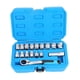 thumbnail image 3 of Juego de llaves de tubo genéricas con llave de trinquete, herramienta mecánica, barra de extensión portátil para reparación de automóviles y bicicleta, 3 of 5