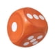 thumbnail image 2 of Dados De Espuma De 6 Lados, Recuerdos De Fiesta, Juguete De Aprendizaje Temprano, Gran Regalo, Juguete Educativo, Naranja, 2 of 5