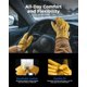 thumbnail image 5 of Guantes de trabajo toolant talla extra grande de cuero para invierno, 1 par, 5 of 7