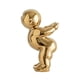 thumbnail image 3 of Sujetalibros Cerámica Figura Abstracta Dorado, 3 of 3