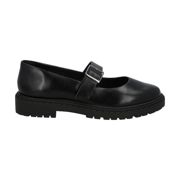 Zapato Mary Jane Mujer Negro Amelia Police