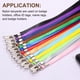 thumbnail image 5 of Uxcell 20 Pcs Cordones 17 Pulgadas Lanyard de Nylon a Granel con Clip de Insignia Gancho Giratorio para Insignias de Oficina Llaveros Rojo, 5 of 6