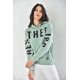 thumbnail image 1 of Poleron Mujer Con Capucha Verde Talla S, 1 of 3