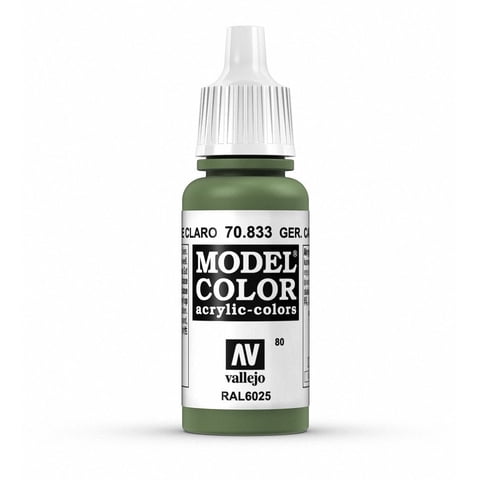 Pintura Vallejo Model Color Camo Verde Claro 17 Ml