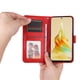 thumbnail image 3 of Funda tipo cartera FOXDOCK para OPPO Reno 8T 5G , diseño girasol en relieve, cuero PU, cierre magnético, soporte y tarjetero, 3 of 5
