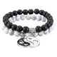 thumbnail image 2 of Pulseras Yin Yang Ajustable Cuentas De Arroz Para Amantes Novia Novio, 2 of 5
