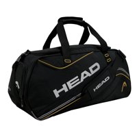 Bolso Deportivo Combat 45 Negro Mostaza Head