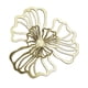 thumbnail image 2 of Decoración De Pared De Flores De Metal, Decoración Floral Para Colgar En La Pared, Para Hotel, Baño, Cocina, Dorado, Grande, 2 of 5